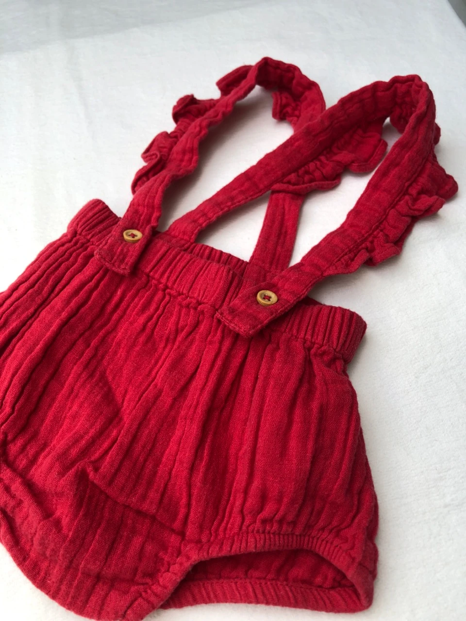 Short à bretelles bout’chou 1 mois